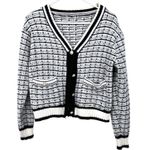 Luxury look | M | Tweed Knit Cardigan Knit Sweater V Photo 1