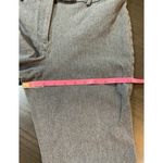 Talbots  High Waist Straight Pants Ankle Length Womens Size 6P Gray Career Church Photo 13