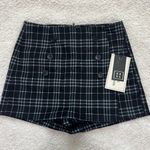 Shop Priceless Black And Gray Skort Photo 0