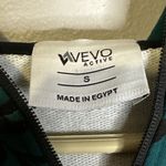 VEVO Active Zip Up Jacket Made In Egypt Womens Small Green Black Pockets Sporty Photo 11