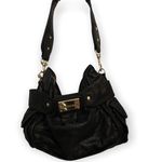 Gianni Bini Genuine Leather black shoulder purse Photo 1