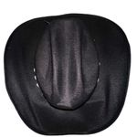 Summit hat company black felt cowgirl hat with removable hat strap Photo 8