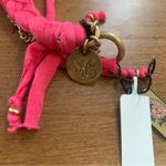 Juicy Couture  Bohemian Style Braided Bracelet Gold / Hot Pink Photo 4
