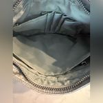 Kipling Syro Crossbody Shoulder Bag Purse silver gray metallic mottled Photo 8