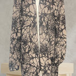 Peruvian Connection  Pima Alpaca
Blend Long Cardigan Black Beige
Print XL Photo 0
