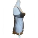 Victoria's Secret  Sheer Black Ruffle Bra Lingerie Babyboll Dress Size 34B Photo 4