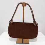 Victoria's Secret  Women's Brown Metallic Small Handbag Purse Photo 2