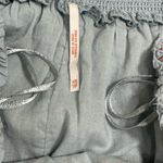 Free People  Blue “Sunbeams” Embroidered Off the Shoulder Mini Dress- Size XS Photo 5