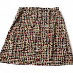 Vintage Patterned Mini Skirt Brown Size undefined Photo 0
