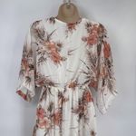 Baltic Born Maxi Dress Womens Small White Pink Tropical Flower Print Resortwear Photo 11