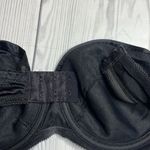 Lily Of France 90s Vintage  Black Satin Strapless Bra 36C Photo 2