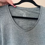 American Eagle  Green V-Neck Sweater Top Photo 3