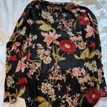 Well Worn New without tags:  M Floral printed long sleeve Photo 8