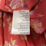 Free People Indigo Molly Floral Pink Printed Sleeveless Tunic Babydoll Top Sz M Photo 10