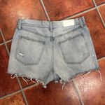 Pistola  Light Wash Blue Distressed Ripped Frayed Hem Denim Shorts Size 29 Photo 5