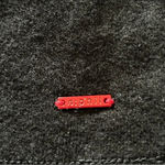 n:philanthropy NWT  black half zip hoodie raw hem size M or L Photo 2