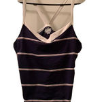 Under Armour  Women's Juniors Striped Active Swim Top Size L Multicolor Photo 0