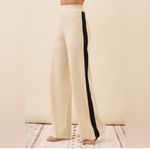 Knit Double Breasted Jacket and Pant Set Black Size L Photo 4