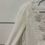 Sundance  White V Neck Mini Dress Photo 4