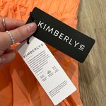 Kimberly C Bright Orange Workout Shorts Size M Photo 2