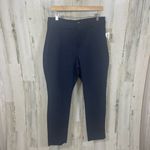 Old Navy NWT High Rise Pixie Pants Navy size 16 Secret-Smooth Pocket Office Work Photo 2