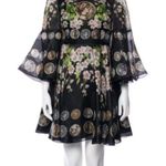 Dolce & Gabbana NWOT  Roman Floral Print Dress Size 38 Photo 2