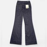 Pilcro  and the Letterpress “Superscript” Women's High Rise dark WashFlared Jeans Photo 1