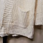 Ashley by 26 International  Cardigan Sweater Small White Knitted Photo 3