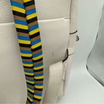 Henri Bendel Soho Backpack with Novelty Strap Pebbled Leather Cream Photo 6