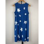 Current/Elliott Sleeveless Graphic Star A-Line Mini Dress Blue Womens Size 1/S Photo 5