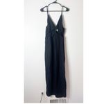 Future Collective Jenner Naylor Womens Black Sleeveless Ring Maxi Dress 14 Photo 3