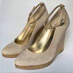 Guess  Tan Suede Wedge Heels Photo 0