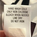 Dana Buchman  Black & White Floral Halter Tankini top only (no bottoms) – Size 16 Photo 8