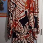 Alexis Wide Sleeve Multicolor Floral Striped Abstract Print Romper Playsuit Photo 4