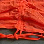 Cupshe  Orange Ruched Tie Front Crop Top Photo 2