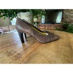 Bellini brown magenta leather chunky slim block heels 9M Size 9 Photo 8