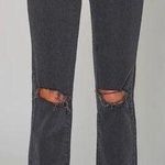 Rolla's NWT High Rise Original Straight Brad Black Worn Jeans size 27 Photo 0