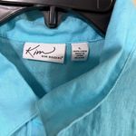 kim rogers  blue button Down L Photo 2
