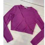 ASOS & URBAN OUTFITTERS Pink Cut Out Crop Top and Button Jean Skort Bundle Sz 10 Photo 3