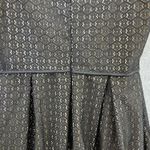 Max Studio  Black Nude Fit & Flare Dress Size 4 Lace Sleeveless Photo 3