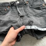 Levi's Levi’s Women’s Black 501 Shorts In Sz 29 Photo 4