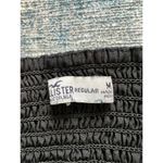 Hollister  Black Double Tier Lace Trim Mini Dress Medium Photo 3