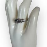 Vintage 925 Fede Gimmel Clasped Hands Heart Ring Sterling Silver Size 7.75 Photo 5