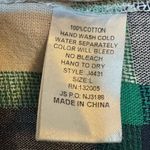 Entro  Women’s Blue,Green,Cream& White Sleeveless Fringed Plaid Cardigan Vest S L Photo 3