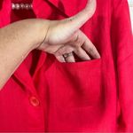 Lafayette 148  Linen Three Pocket Blazer Size 4 Photo 9