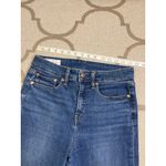 Gap  classic straight high rise medium indigo blue jeans, size 29/ 8 Photo 8