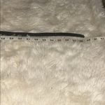 Black Leather Belt with Gold Buckle Photo 4