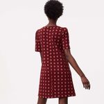 Loft ✨HP✨Scroll Floral Jacquard Shift Dress✨ Photo 1