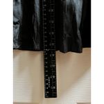 Garnet Hill  Black Silk Crinkle Midi Skirt Petite Size 8 Photo 7