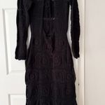 Anthropologie Bohemian Crochet Knit Midi Dress, Size S Photo 9